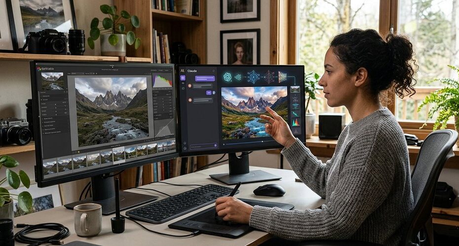 Darktable + Claude : une alternative sérieuse à Lightroom, sans abonnement